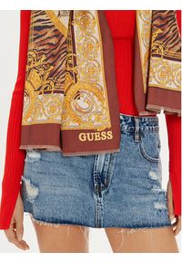 Guess Szal AW5228 POL03 Brązowy. Kolor: brązowy. Materiał: materiał