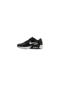 Buty do chodzenia dla dzieci Nike Air Max 90 Ltr GS. Zapięcie: sznurówki. Kolor: czarny, biały, wielokolorowy. Materiał: syntetyk, tkanina, skóra, materiał. Szerokość cholewki: normalna. Model: Nike Air Max, Nike Air Max 90. Sport: turystyka piesza
