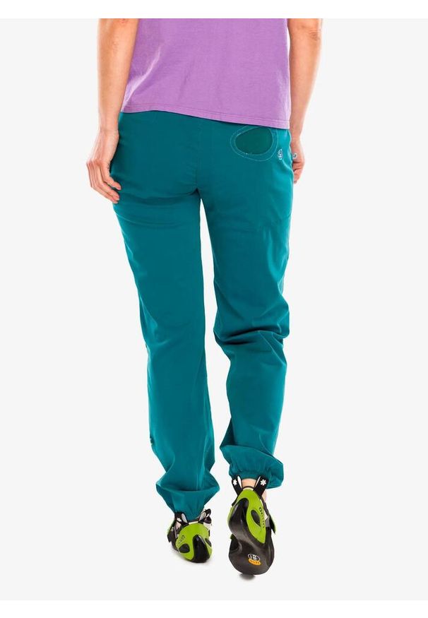 Spodnie wspinaczkowe damskie E9 Onda. Kolor: zielony. Sport: wspinaczka