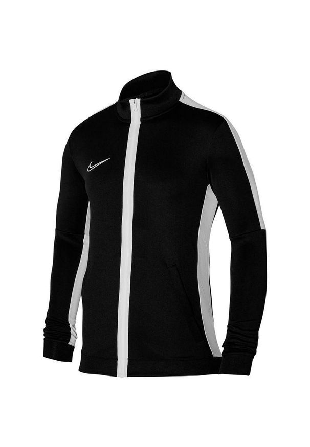 Nike - Męska Kurtka Dresowa. Kolor: czarny. Materiał: dresówka