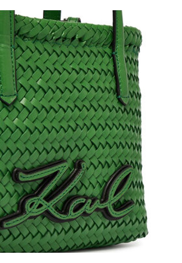 Karl Lagerfeld - KARL LAGERFELD Torebka B2W30224 Zielony. Kolor: zielony. Materiał: skórzane
