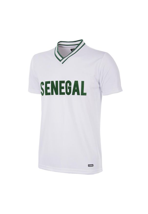 COPA FOOTBALL - Koszulka piłkarska retro - dorosły - Senegal 2000 - Biały. Kolor: biały. Sport: piłka nożna