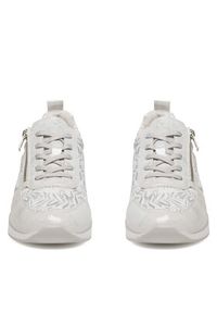 Remonte Sneakersy D2401-91 Srebrny. Kolor: srebrny. Materiał: materiał