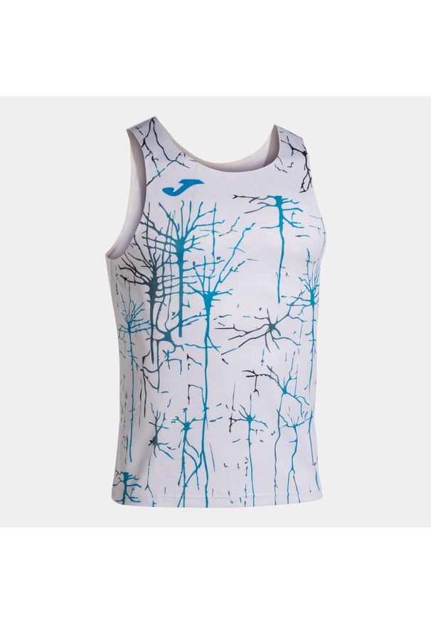 Tank top do biegania męski Joma Elite IX. Kolor: biały