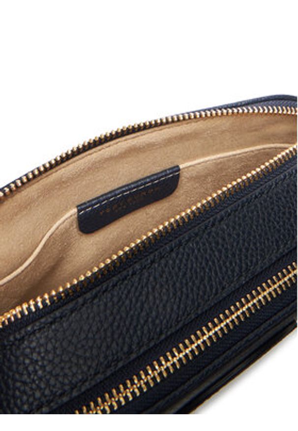 Tory Burch Torebka Mini Miller Crossbody 171955 Granatowy. Kolor: niebieski. Materiał: skórzane