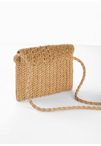 bonprix - Torebka słomkowa na ramię. Kolor: beżowy. Sezon: lato. Rodzaj torebki: na ramię #2