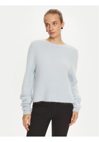 Marella Sweter Ovidio 2423366202 Niebieski Regular Fit. Kolor: niebieski. Materiał: wełna #1