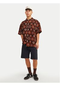 Jack & Jones - Jack&Jones Szorty jeansowe Tony 12249068 Czarny Loose Fit. Kolor: czarny. Materiał: bawełna #3