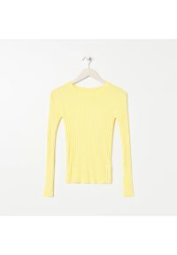 Sinsay - Sweter - Żółty. Kolor: żółty #1