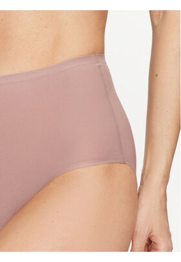 Chantelle Figi klasyczne z wysokim stanem Soft Stretch C26470 Beżowy. Stan: podwyższony. Kolor: beżowy. Materiał: syntetyk