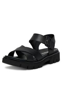 Remonte Sandały D7950-00 Czarny. Kolor: czarny. Materiał: skóra #6