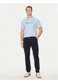 Guess Jeans T-Shirt M4YI42 K8FQ4 Niebieski Regular Fit. Kolor: niebieski. Materiał: bawełna #3