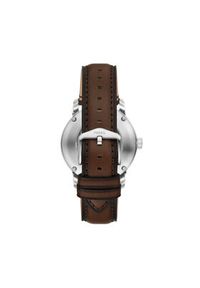 Fossil Zegarek Heritage Automatic Skeleton ME3264 Brązowy. Kolor: brązowy #5