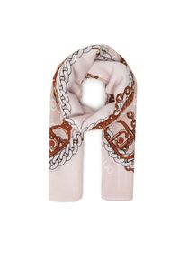 Liu Jo Chusta Ecs Foulard Logo Me 2F5073 T0300 Różowy. Kolor: różowy. Materiał: poliester, materiał