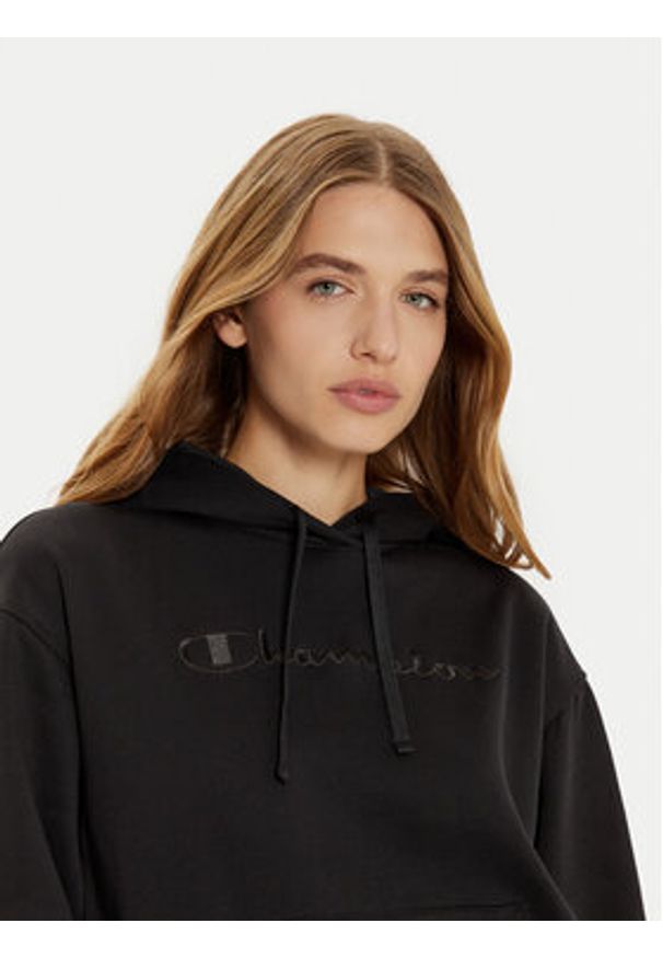 Champion Bluza 117581 Czarny Regular Fit. Kolor: czarny. Materiał: bawełna