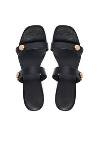 Tory Burch Klapki 183428 Czarny. Kolor: czarny. Materiał: skóra #2