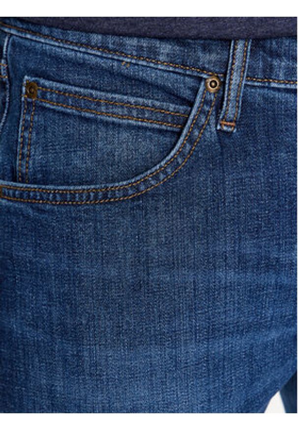 Lee Jeansy 112342270 Niebieski Regular Fit. Kolor: niebieski