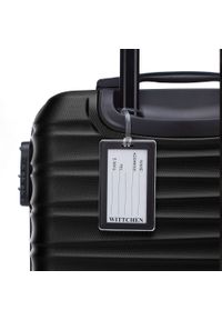 Wittchen - Mała walizka z zawieszką. Kolor: czarny. Materiał: guma #2