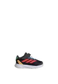 Adidas - Buty adidas x Disney Mickey and Friends Duramo SL Kids. Kolor: czerwony, szary, wielokolorowy, żółty. Materiał: materiał. Wzór: motyw z bajki. Sport: bieganie