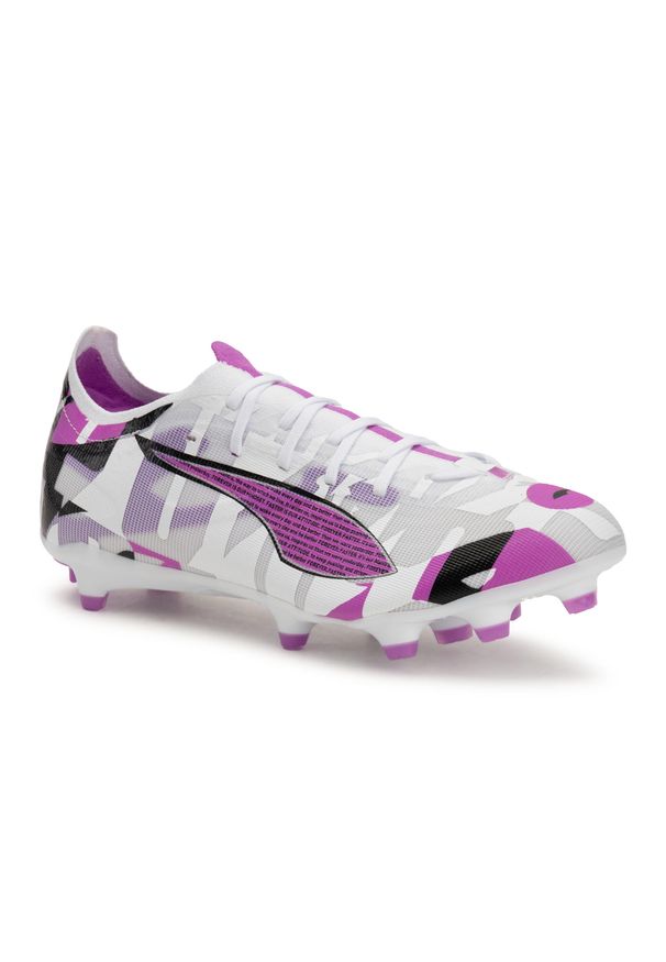 Puma - Buty piłkarskie męskie PUMA Ultra 5 Match Forever FG/AG. Kolor: biały. Sport: piłka nożna