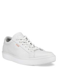 ecco - ECCO Sneakersy Soft 60 M 58240401007 Biały. Kolor: biały