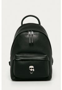 Karl Lagerfeld - Plecak skórzany 205W3090. Kolor: czarny. Materiał: skóra #1