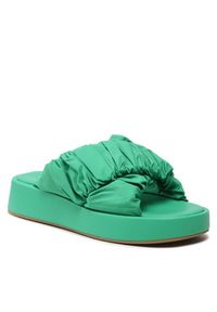 Klapki Steve Madden. Kolor: zielony #1