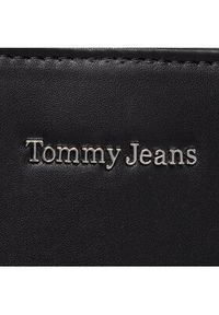 Tommy Jeans Torebka Tjw Femme Tote AW0AW14136 Czarny. Kolor: czarny. Materiał: skórzane