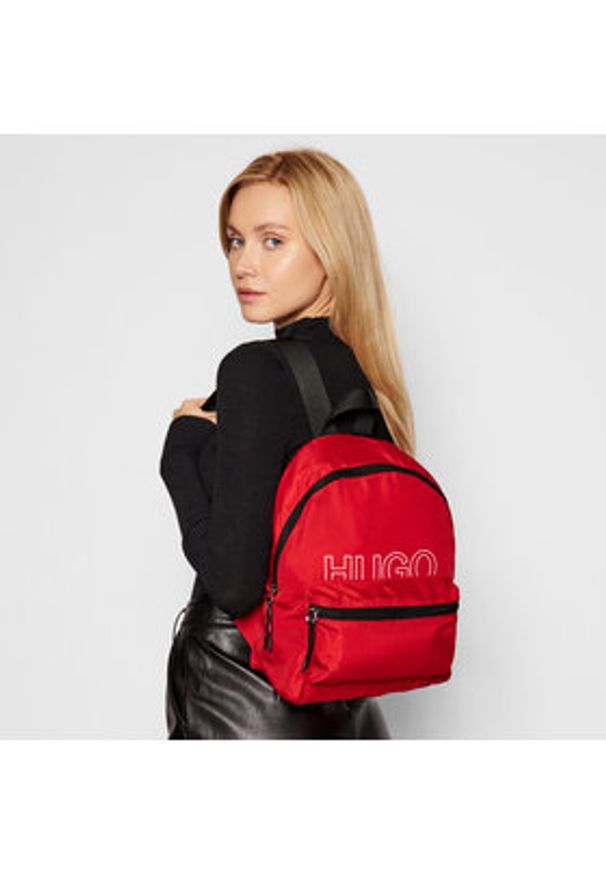 Hugo Plecak Reborn Backpack 50452695 10231109 01 Czerwony. Kolor: czerwony. Materiał: materiał