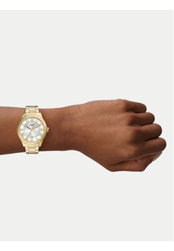 Fossil Zegarek Gilmore ES5395 Złoty. Kolor: złoty