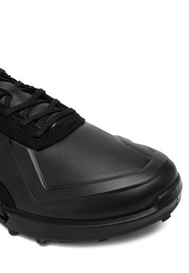 ecco - ECCO Sneakersy 82387451052 Czarny. Kolor: czarny. Materiał: materiał