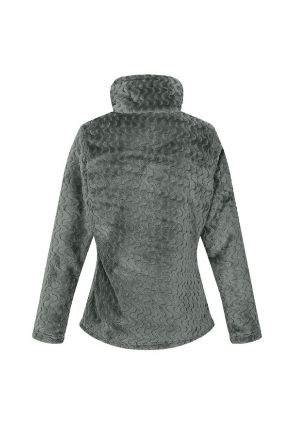 Regatta - Damska Bluza Z Suwakiem Heloise. Kolor: zielony. Materiał: polar. Sezon: zima. Sport: turystyka piesza