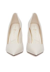 Eva Minge Szpilki THYME-LT934-35 Biały. Kolor: biały. Materiał: skóra. Obcas: na szpilce #5