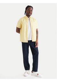 TOMMY HILFIGER - Tommy Hilfiger Koszula MW0MW42450 Żółty Regular Fit. Kolor: żółty. Materiał: bawełna #3