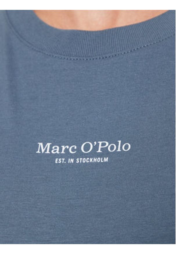 Marc O'Polo Longsleeve 520 2012 52020 Niebieski Regular Fit. Typ kołnierza: polo. Kolor: niebieski. Materiał: bawełna. Długość rękawa: długi rękaw
