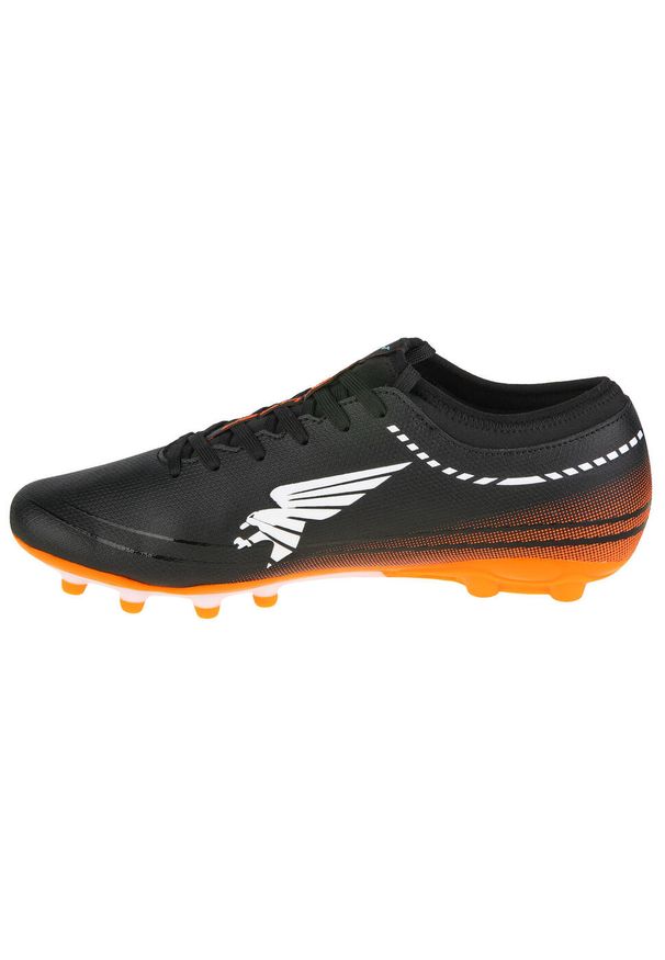 Buty piłkarskie męskie Joma Evolution. Zapięcie: sznurówki. Kolor: wielokolorowy, pomarańczowy, czarny. Materiał: materiał, syntetyk. Szerokość cholewki: normalna. Sport: piłka nożna