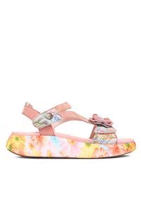 Laura Vita Sandały Nikito 01 Różowy. Kolor: różowy. Materiał: skóra #1