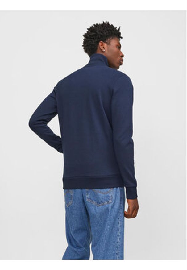 Jack & Jones Bluza Paulos 12250737 Granatowy Standard Fit. Kolor: niebieski. Materiał: bawełna, syntetyk