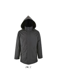 SOL'S - Parka Sol's Robyn. Kolor: wielokolorowy, szary, brązowy. Sezon: zima. Styl: elegancki #1