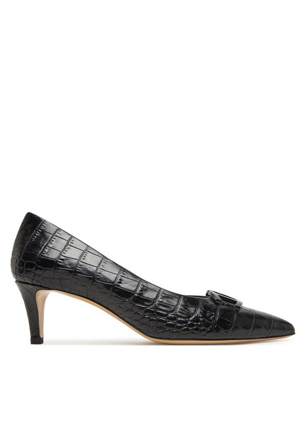 Szpilki Aigner. Kolor: czarny. Obcas: na szpilce