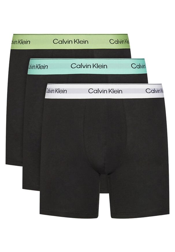 Calvin Klein Underwear Komplet 3 par bokserek LV00NB4394 Czarny. Kolor: czarny. Materiał: bawełna