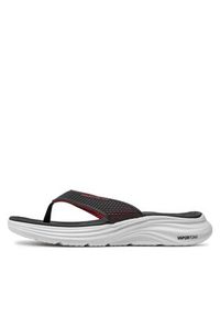 skechers - Skechers Japonki Vapor Foam Sandal 232894/BKRD Czarny. Kolor: czarny. Materiał: materiał