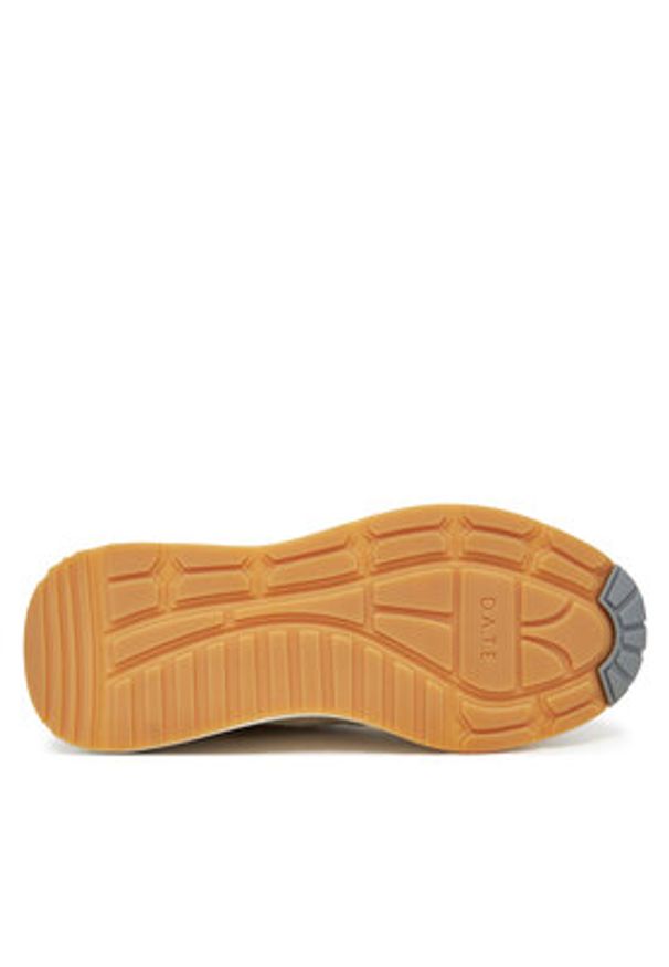 D.A.T.E. Sneakersy Fuga M421-FG-NY Beżowy. Kolor: beżowy. Materiał: skóra, zamsz