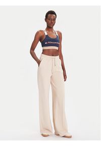 Tommy Sport Biustonosz top S10S100199 Granatowy. Kolor: niebieski. Materiał: syntetyk #3