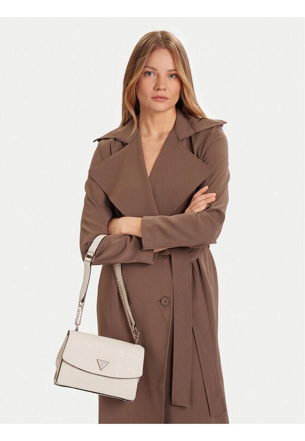 Guess Torebka Cresidia II HWPD98 88210 Écru. Kolor: kremowy. Materiał: skórzane