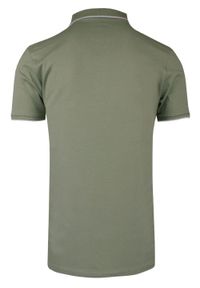Oryginalna Koszulka Polo - Brave Soul - Wyblakła Zieleń. Okazja: na co dzień. Typ kołnierza: polo. Materiał: bawełna. Styl: casual #3