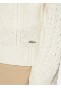 U.S. Polo Assn. Sweter MUP2808 Écru Regular Fit. Typ kołnierza: polo. Materiał: syntetyk #4