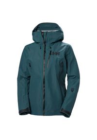 Damska kurtka wodoodporna Helly Hansen Odin 9 Worlds 3.0. Kolor: zielony. Sport: turystyka piesza #1