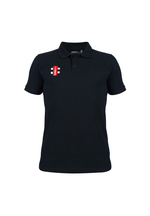 GRAY-NICOLLS - Polo Gray-Nicolls Velocity. Typ kołnierza: polo. Kolor: czarny. Styl: elegancki