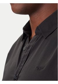 Mustang Koszula Canton 1016951 Czarny Slim Fit. Kolor: czarny. Materiał: bawełna #4